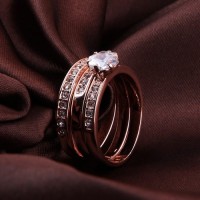 Bague Triple Brillance