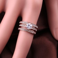 Bague Triple Brillance