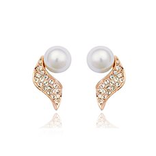Pearly Curves Earrings