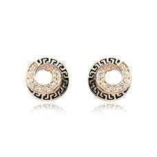 Boucles d'oreilles Spirale Maya