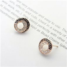 Boucles d'oreilles Spirale Maya