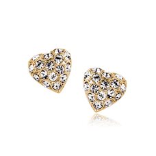 Boucles d'oreilles Coeur Étincelant