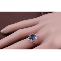 Bague Élégance Ultime - Vert Profond, Blue Profond, Rouge Prodond