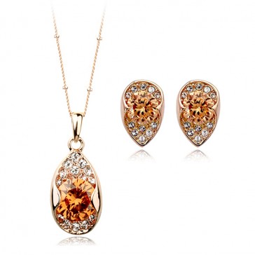 Ensemble Collier et Boucles d'oreilles Mille et une Nuits