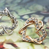 Boucles d'oreilles Cœur-à-Cœur