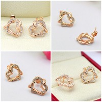 Boucles d'oreilles Cœur-à-Cœur