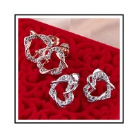 Boucles d'oreilles Cœur-à-Cœur