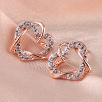 Boucles d'oreilles Cœur-à-Cœur