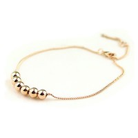 Bracelet Bulles Dorées