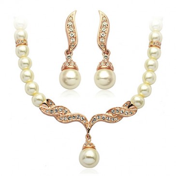 Ensemble Collier et Boucles d'oreilles Secret Royal